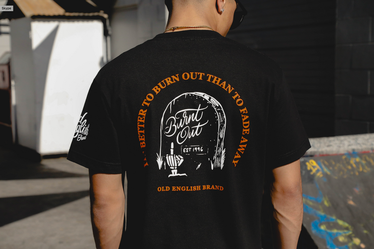 Burn Out - Old English Brand