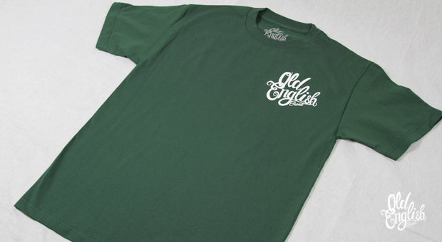 Ill Tempered Green Tee - Old English Brand