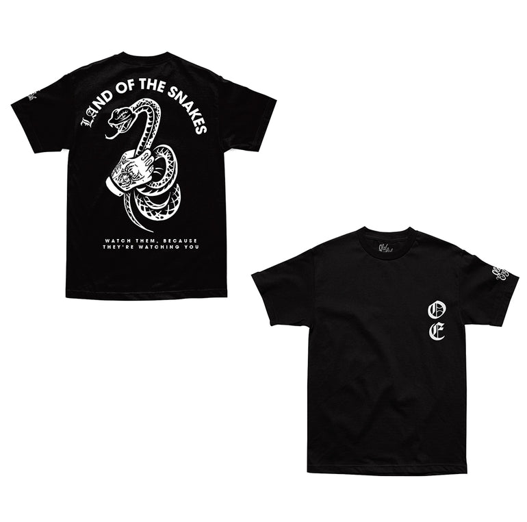 Land Of Snakes Tee - Old English Brand