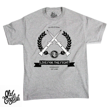Live For The Fight Tee - Old English Brand