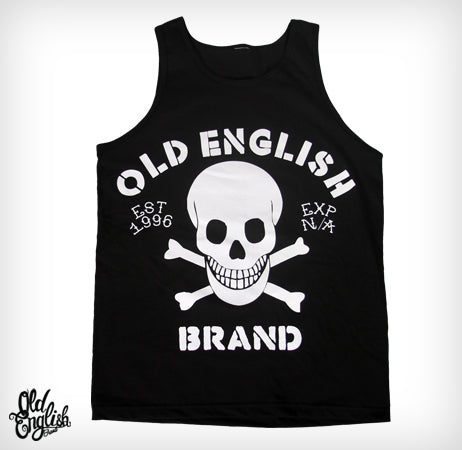 EXP N/A Skull  Bones Tank Top - Old English Brand